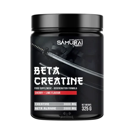 Samurai Shadow Beta Creatine cherry lime 325g powerhouse mk