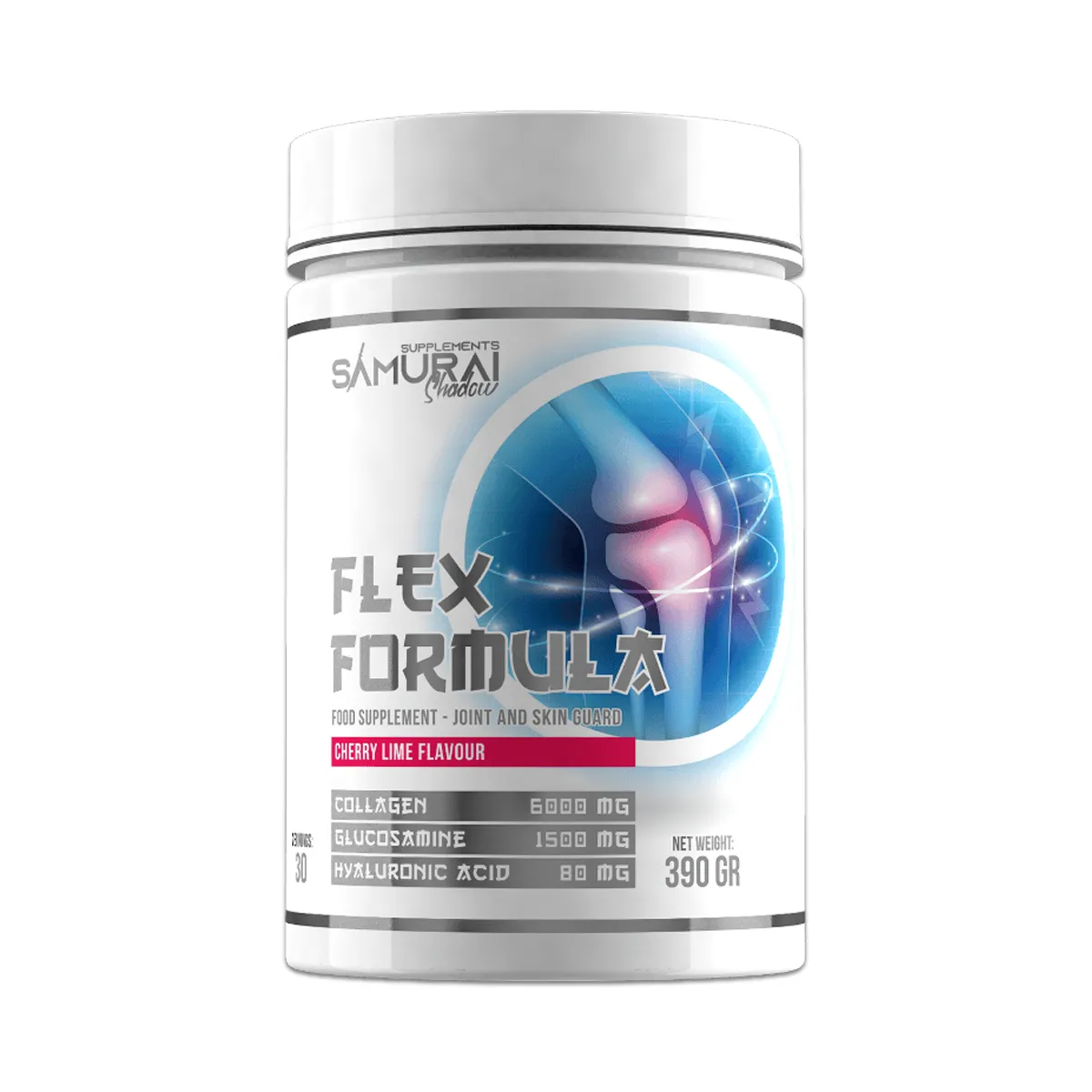 Samurai Shadow Flex Formula Collagen 390g Cherry Lime Powerhouse MK Samurai Shadow Flex Formula Collagen 390g Cherry Lime Powerhouse MK