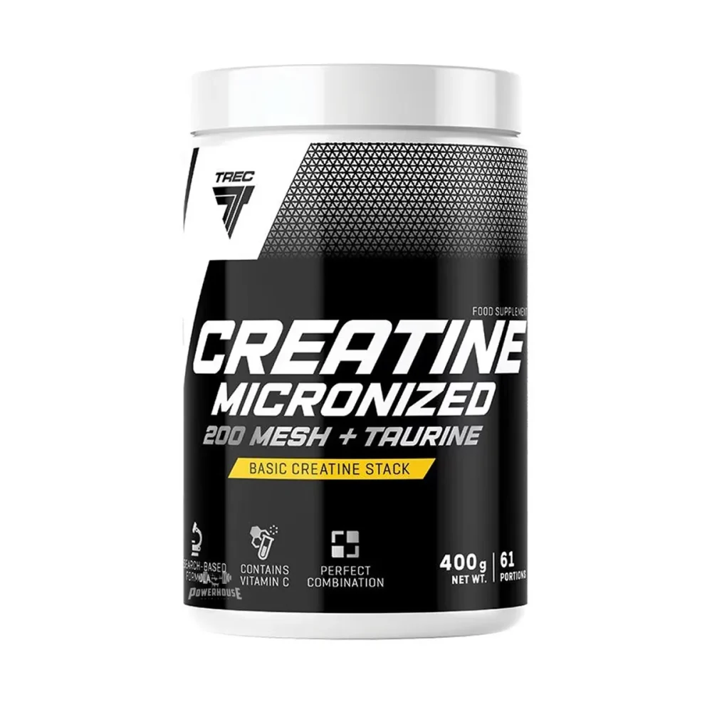 Trec Nutrition Creatine Micronized 200 Mesh + Taurine 400g Powerhouse Online Shop Macedonia