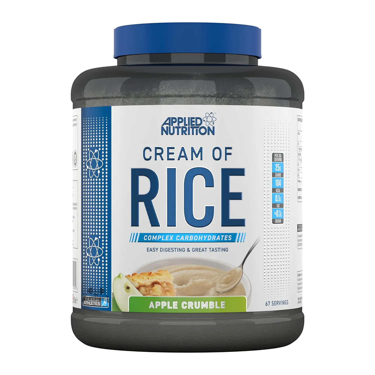 Applied Nutrition Cream of Rice 2kg Apple Crumble (67 Servings) Powerhouse Skopje