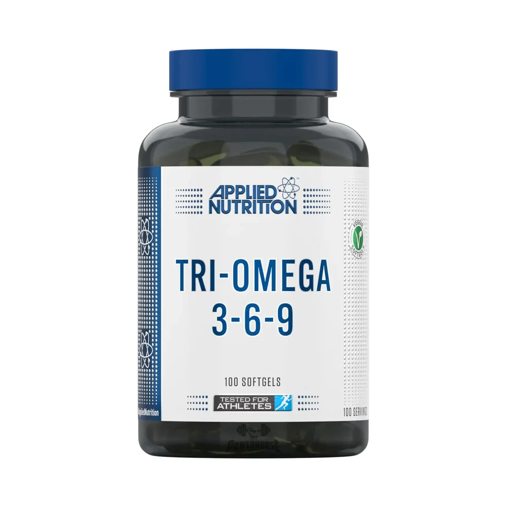 Applied Nutrition TRI-OMEGA 3-6-9 (100 Softgels) Powerhouse Shop Skopje