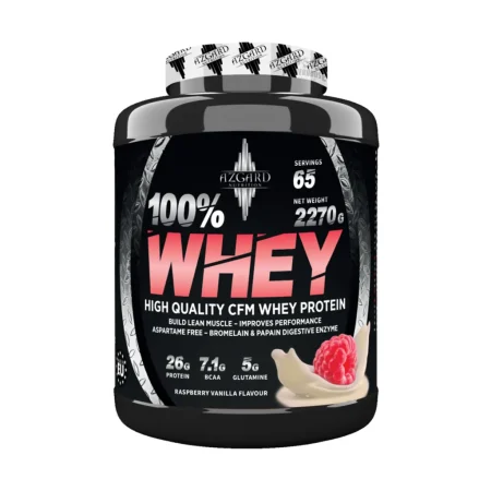 Azgard 100% Whey Protein 2270g - Raspberry Vanilla Powerhouse MK