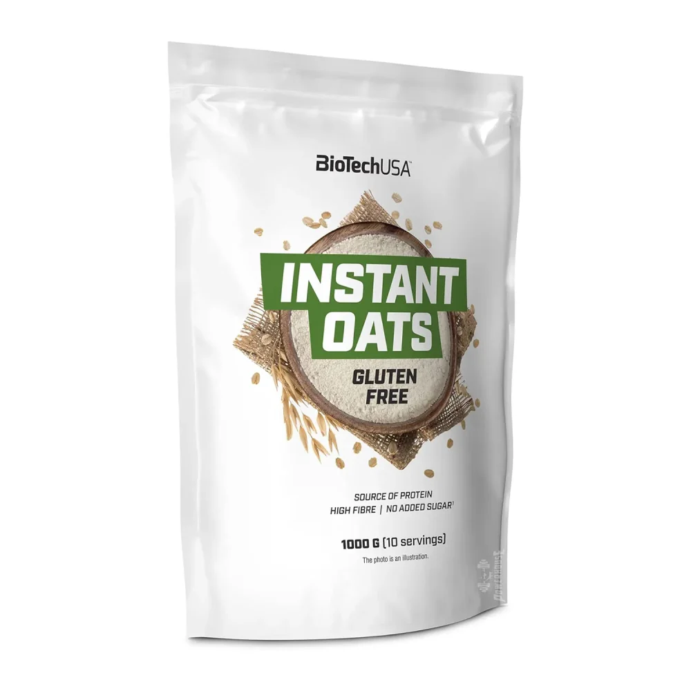 BioTechUSA Instant Oats Gluten Free, 1000g Powerhouse Macedonia