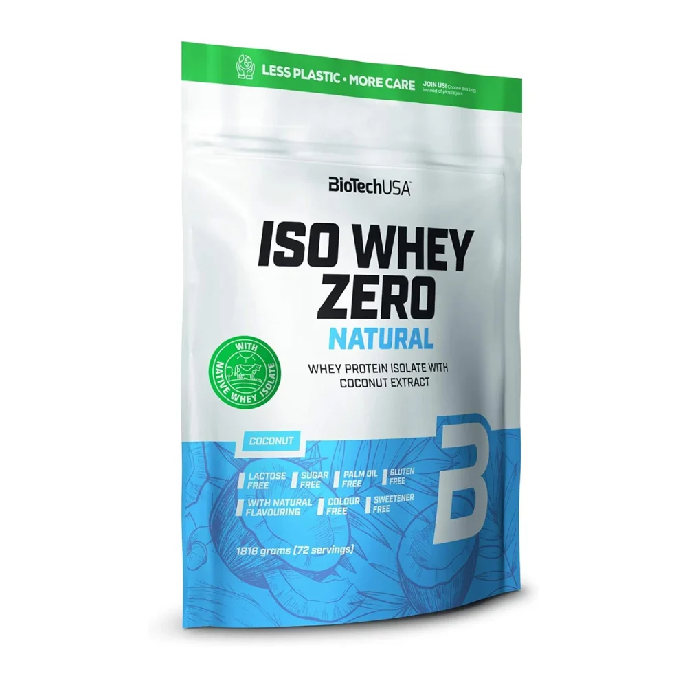 Biotech Iso Whey Zero Natural 1816g - Coconut