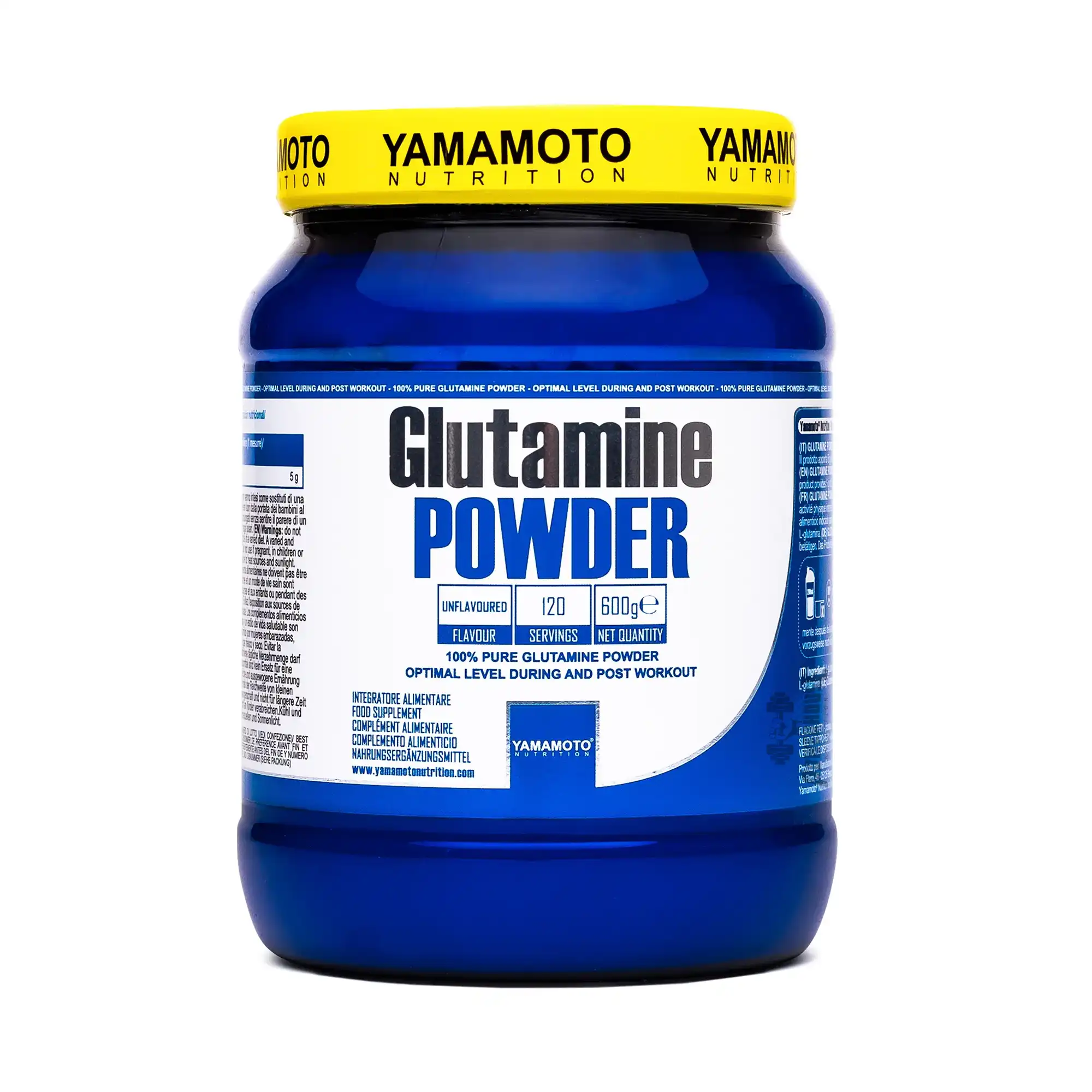 Glutamine Powder 600g (120 servings) Powerhouse Nutrition MK Yamamoto Glutamine Powder 600g (120 servings) Powerhouse Nutrition MK