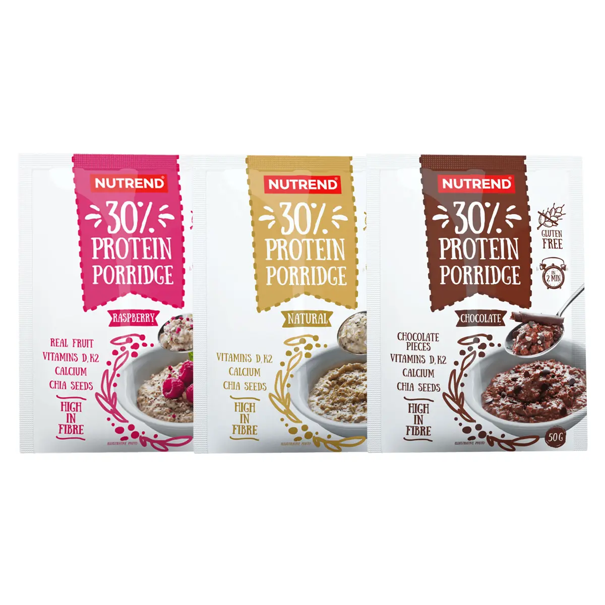 Nutrend Protein Porridge packs