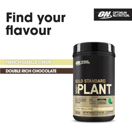 Optimum Nutrition Gold Standard 100% Plant Based Proteini Cokolado Vanila Suplementi mk Powerhouse Macedonia