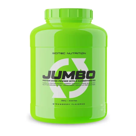 Scitec Jumbo 3520g - strawberry powerhouse mass gainer suplementi mk