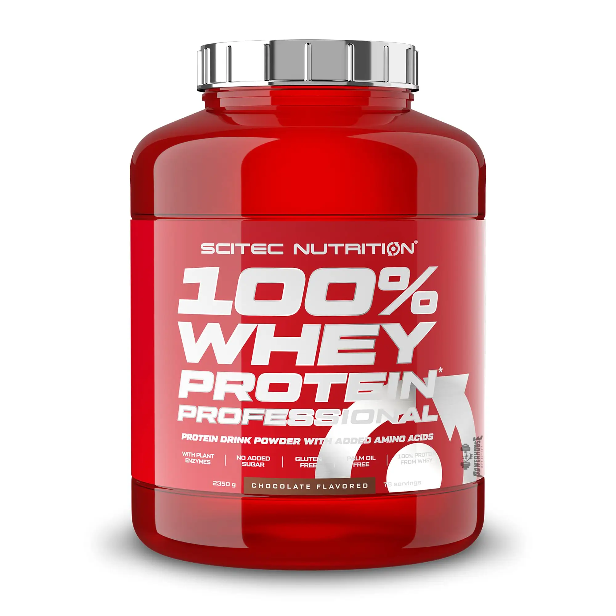 Scitec Nutrition 100% Whey Professional Proteini 2350g Chocolate Powerhouse Suplementi mk Scitec Nutrition 100% Whey Professional Proteini 2350g Chocolate Powerhouse Suplementi mk
