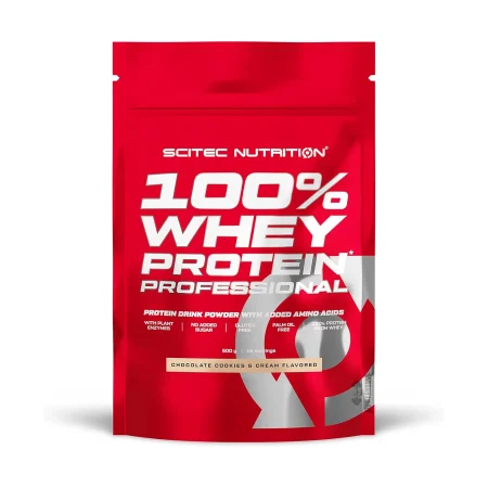 Scitec Nutrition 100% Whey Protein Professional 500g - chocolate cookies cream supplements macedonia