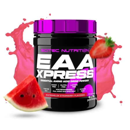 Scitec Nutrition EAA Xpress Watermelon Strawberry, 400g Powerhouse Amino kiselini mk