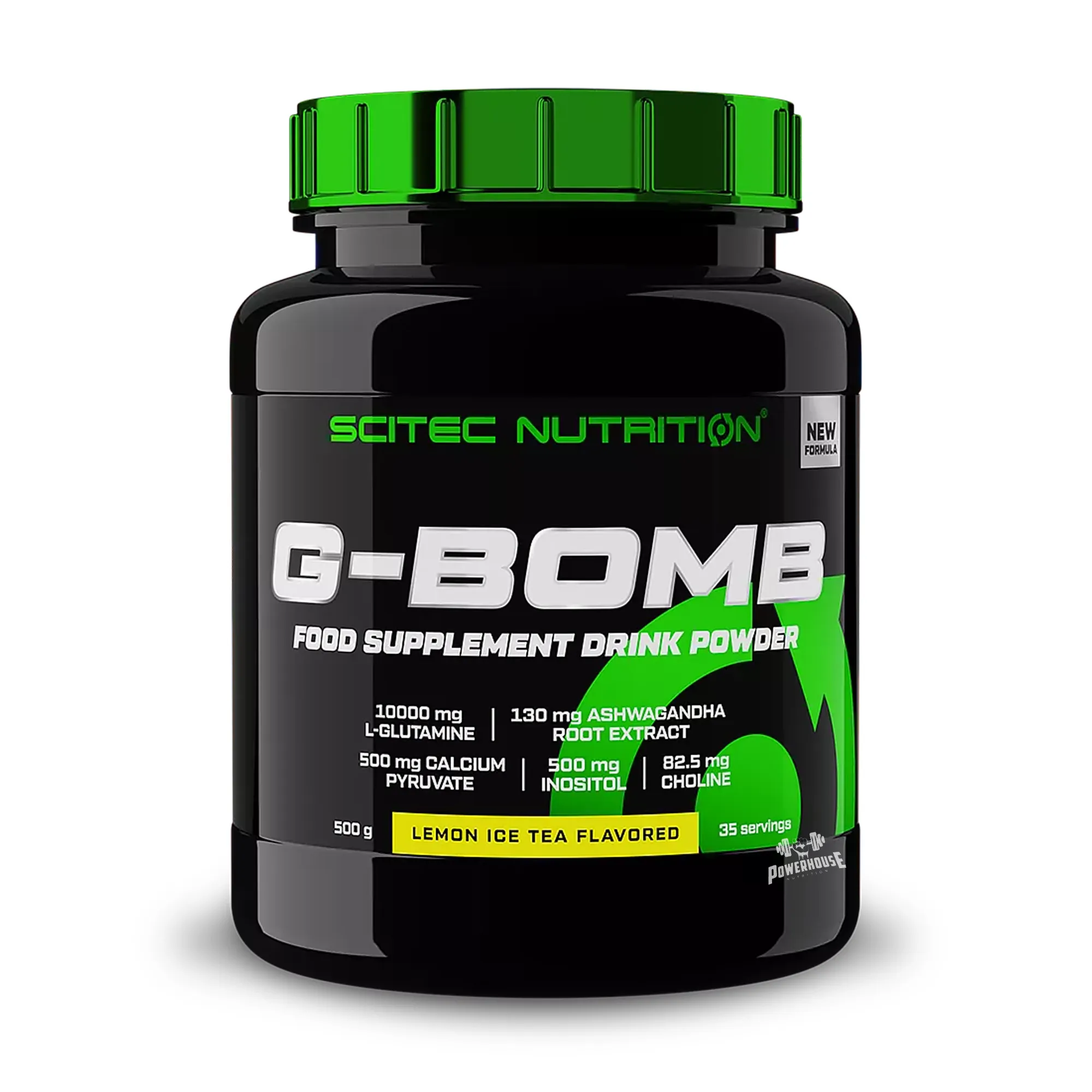 Scitec Nutrition G-Bomb Lemon Ice Tea, 500g Powerhouse Glutamini mk