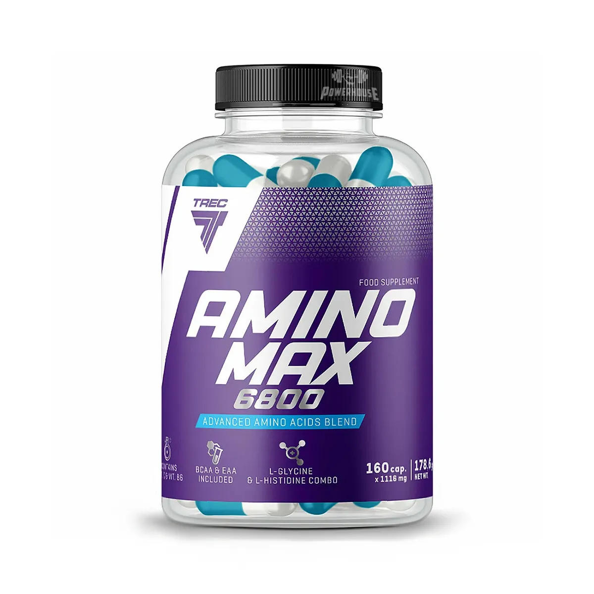 Trec Nutrition Aminomax 6800 (160 Caps) Powerhouse MK Trec Nutrition Aminomax 6800 (160 Caps) Powerhouse MK
