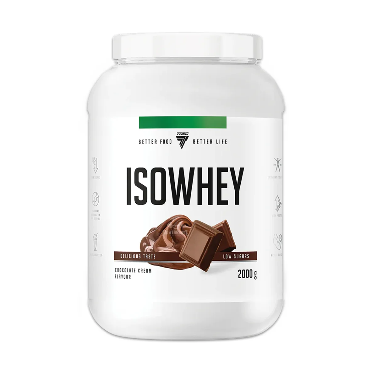 Trec Nutrition Iso Whey Chocolate 2000g Suplementi Protein Skopje mk