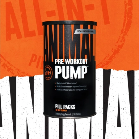 Universal Animal Pump 30 Packs Pre-Workout MK Supplements Macedonia