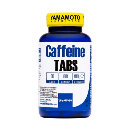 Yamamoto Caffeine TABS (100 Caps) Powerhouse Suplementi MK