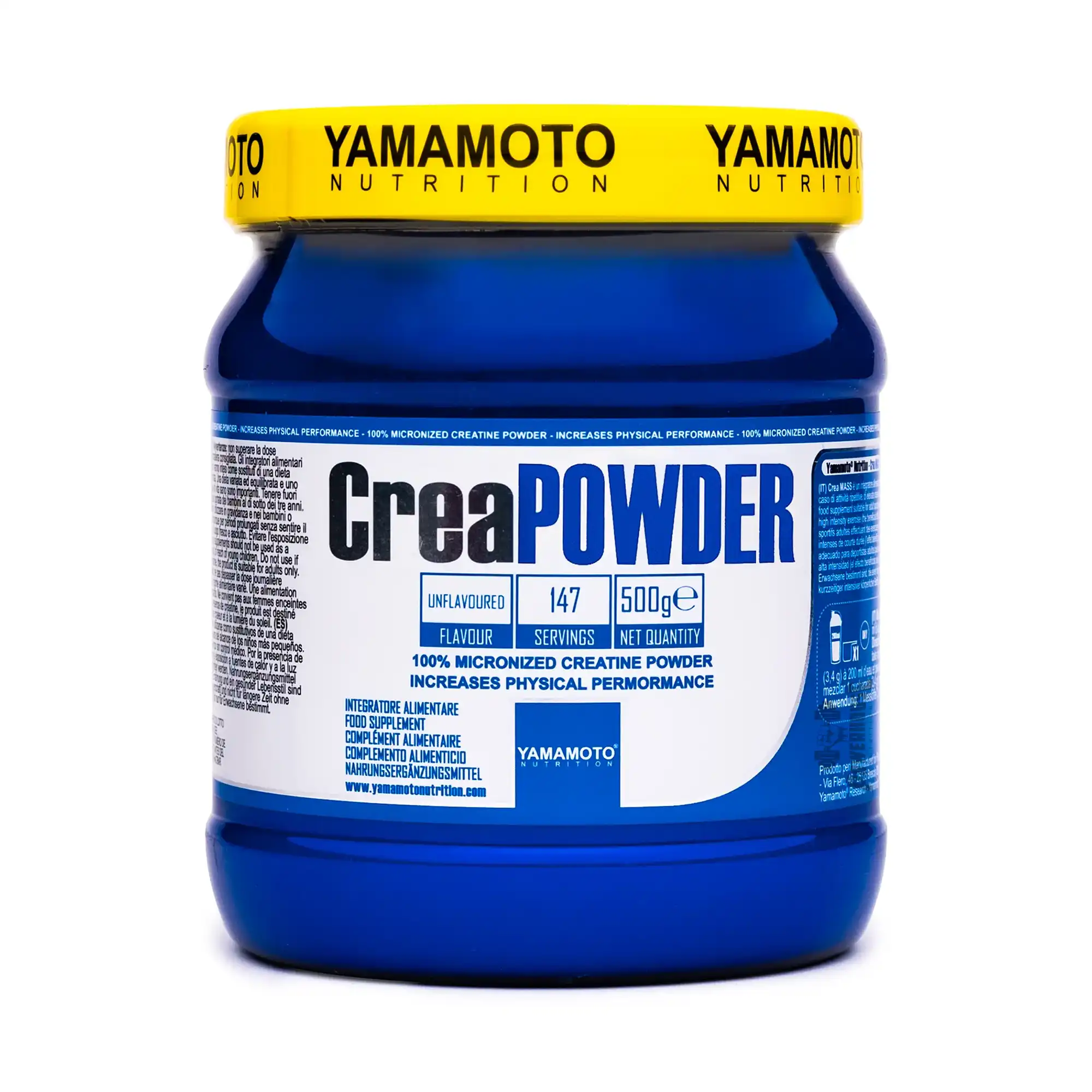 Yamamoto CreaPOWDER Креатин Монохидрат Македонија Kreatini mk