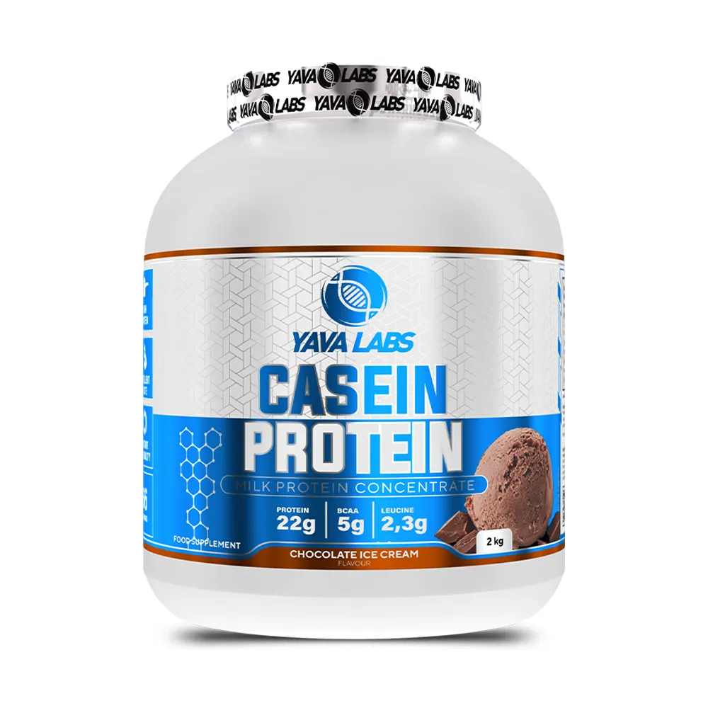 Yava Labs Casein Protein 2kg Chocolate Ice Cream Powerhouse MK