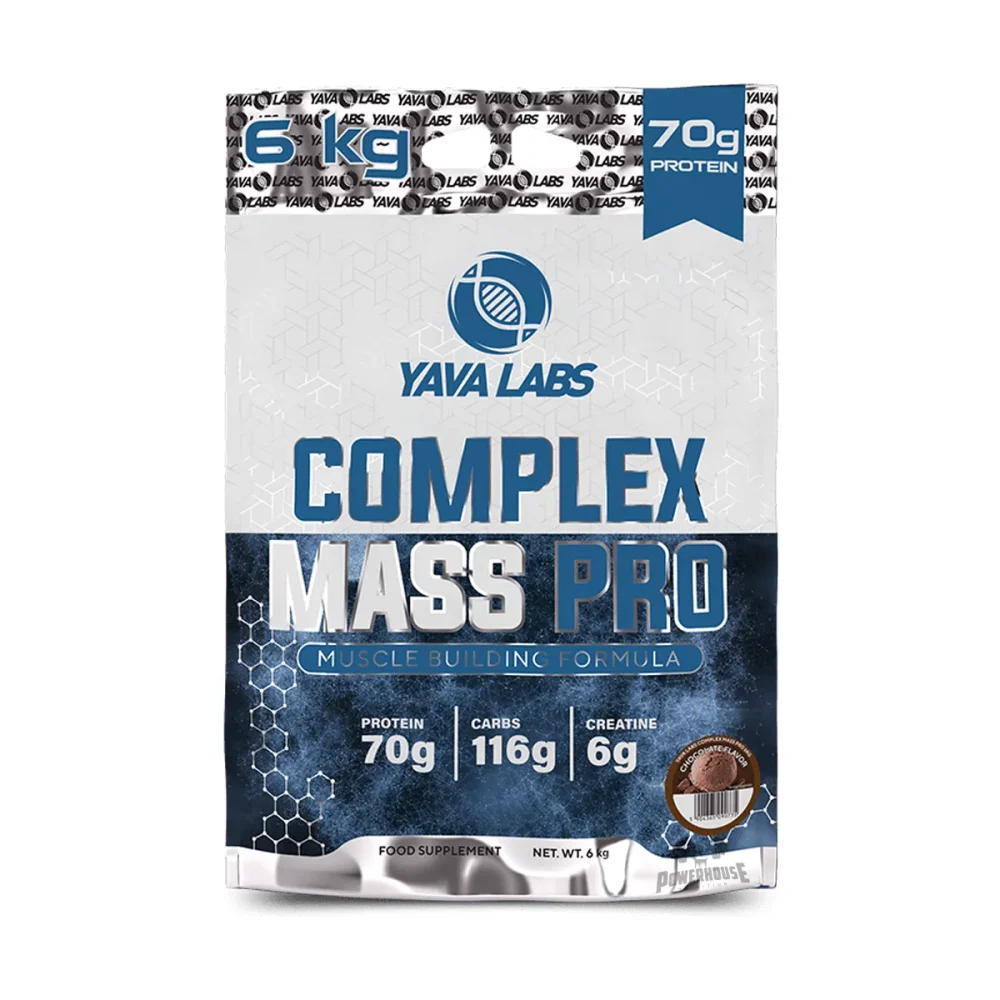 Yava Labs Complex Mass Pro 6kg Chocolate Powerhouse mk