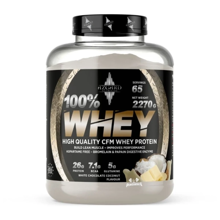 azgard 100% whey protein 2270g white chocolate coconut powerhouse proteini macedonia
