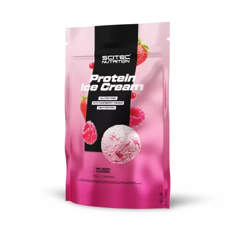 scitec nutrition protein ice cream 350g red berry powerhouse suplementi mk