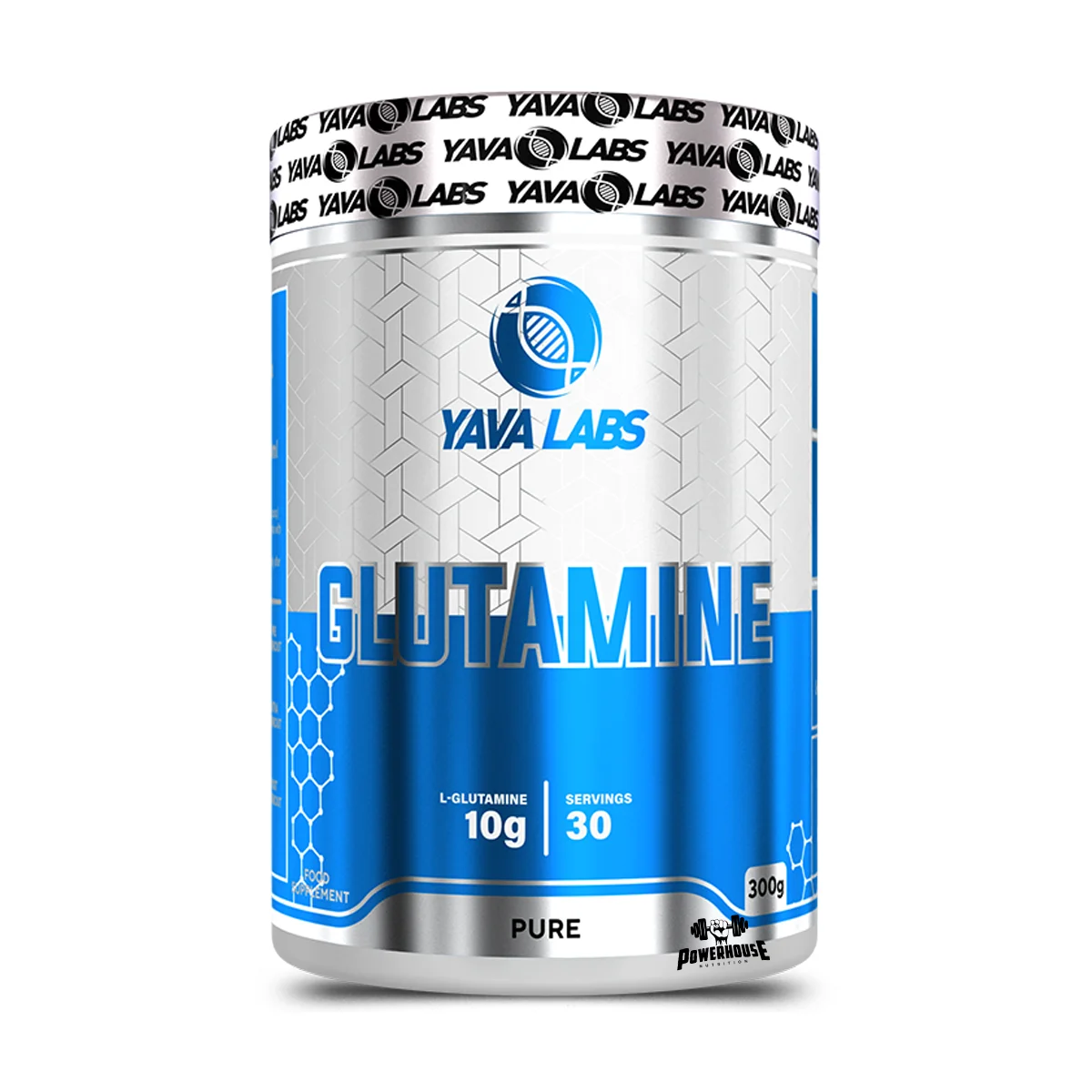 yava labs glutamine 300g powerhouse suplementi mk yava labs glutamine 300g глутамин во прав за закрепување и мускулна функција