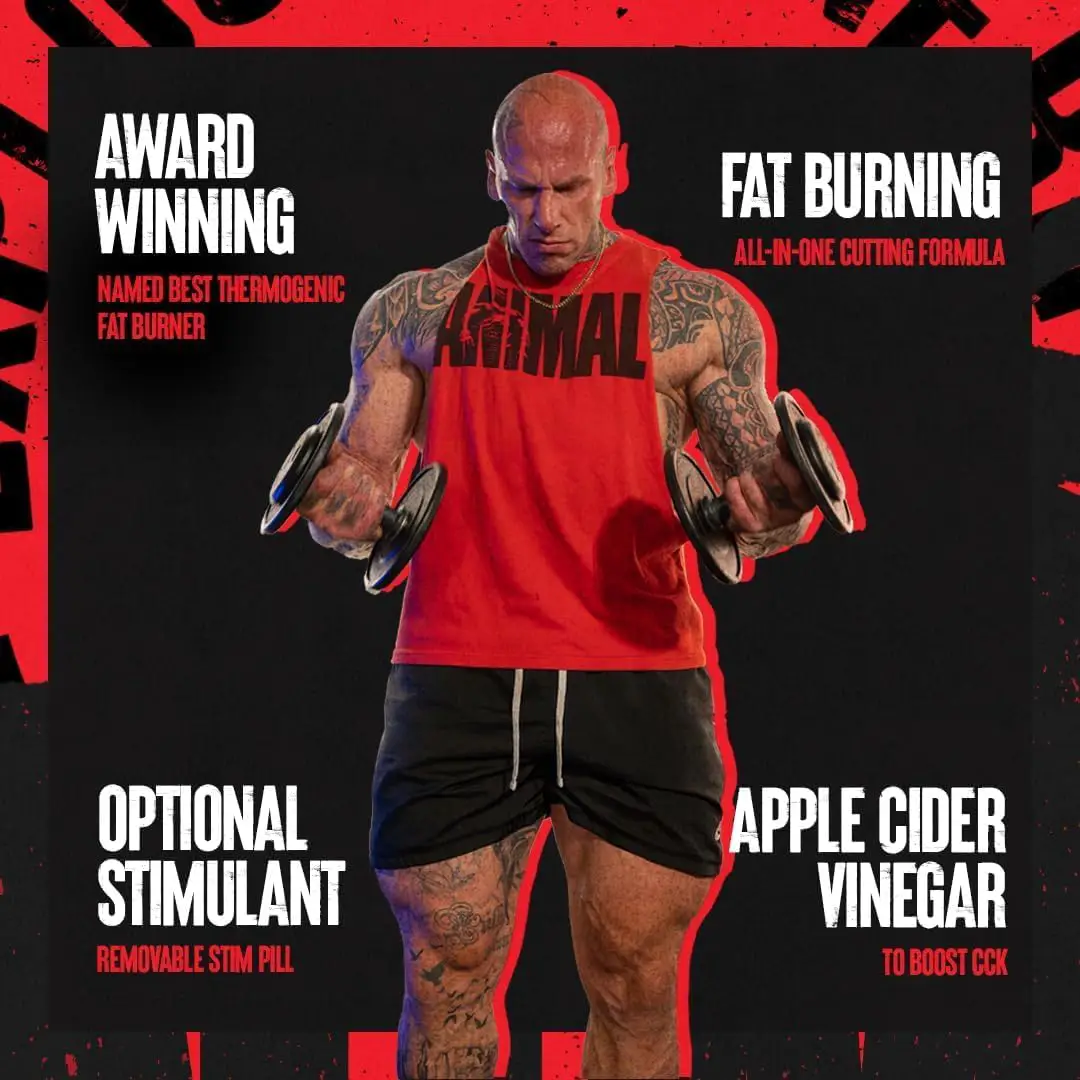 Animal Cuts 42 packs Strong thermogenic fat burning formula Suplementi MK