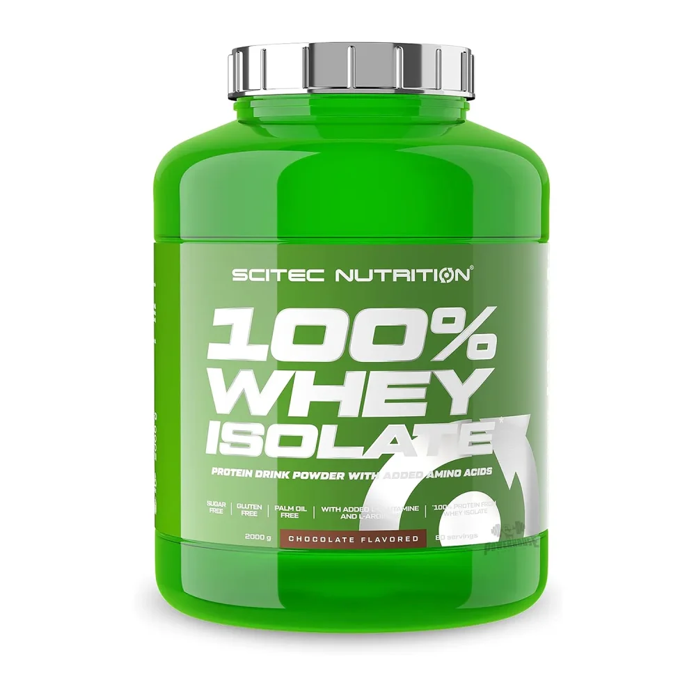 Scitec Nutrition 100% Whey Isolate 2000g - chocolate powerhouse suplementi mk