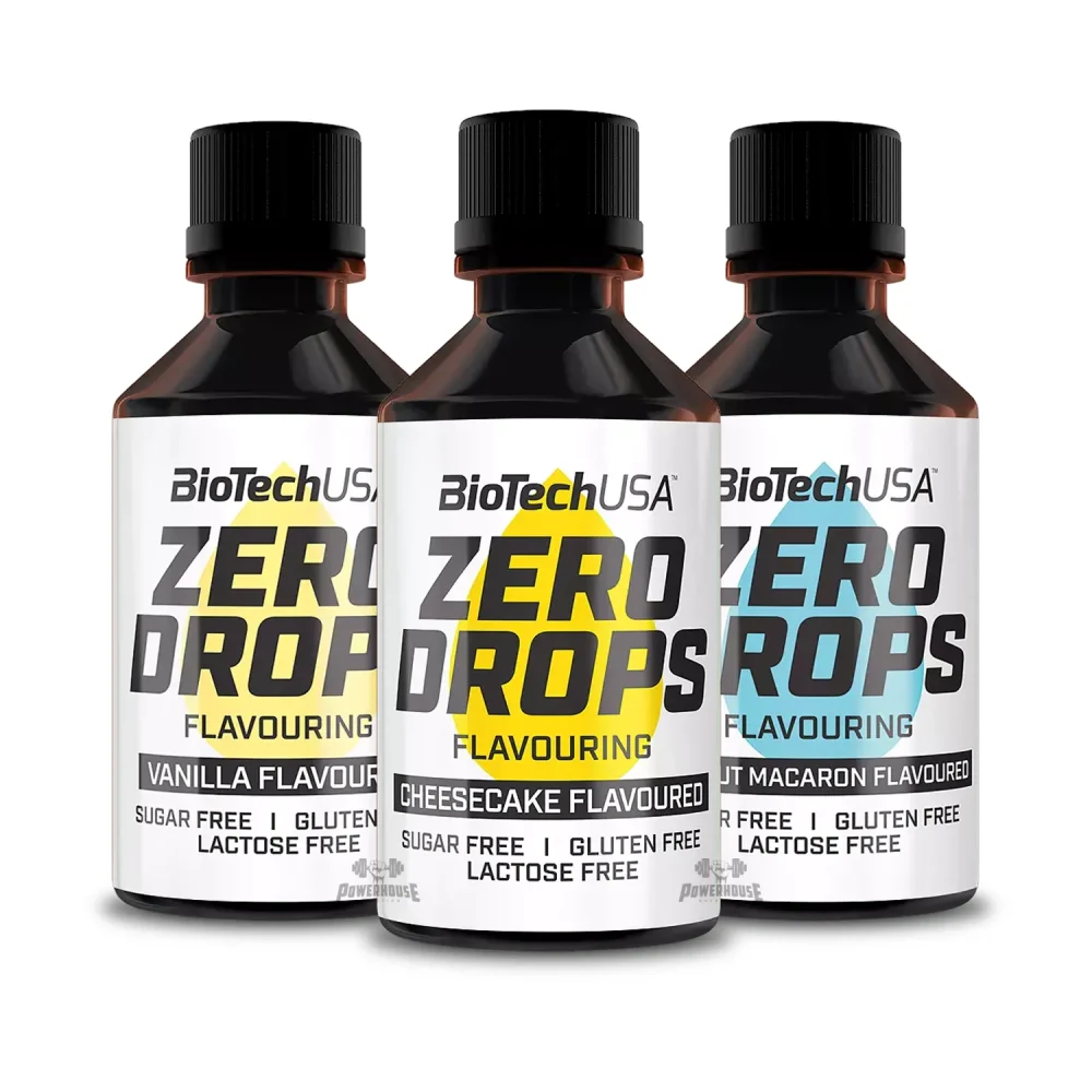 Biotech USA Zero Drops Flavor Drops 50ml Powerhouse Food Supplements Macedonia