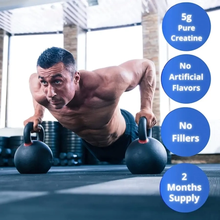 Gaspari Nutrition Pure Creatine Monohydrate Unflavored Suplementi Powerhouse Makedonija