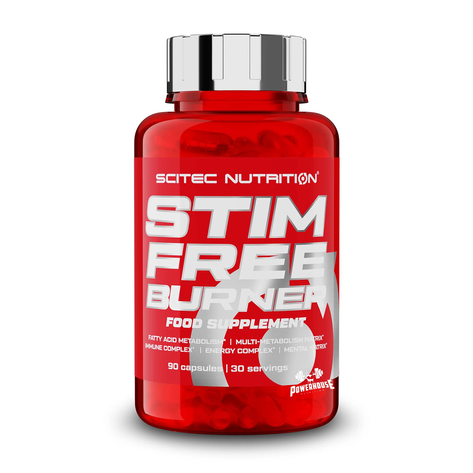 Scitec Nutrition Stim Free Fat Burner Supplement 90 caps Sogoruvaci na masti slabeenje MK