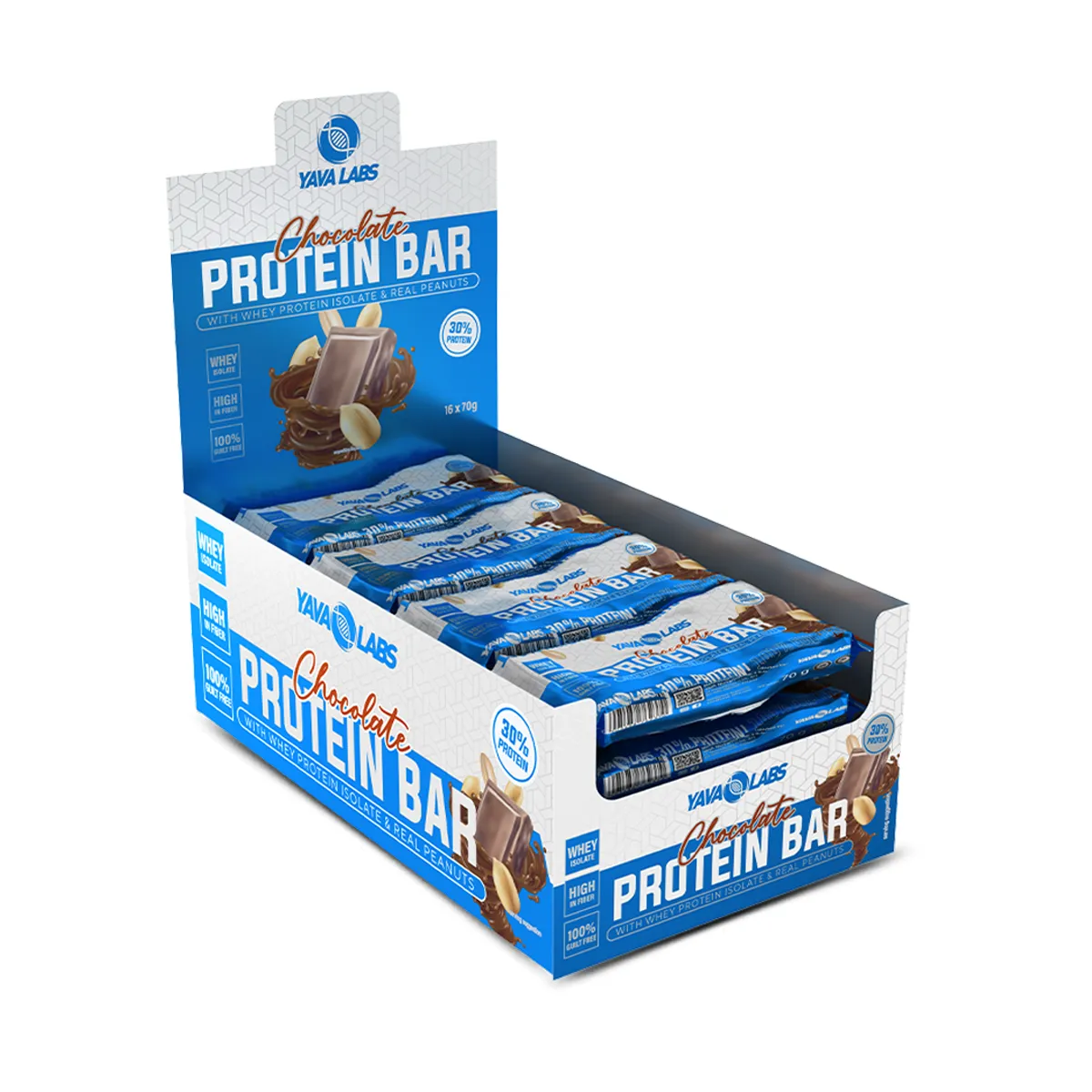 Yava Labs Chocolate Protein Bar 70g Powerhouse Gym Snacks Shop MK