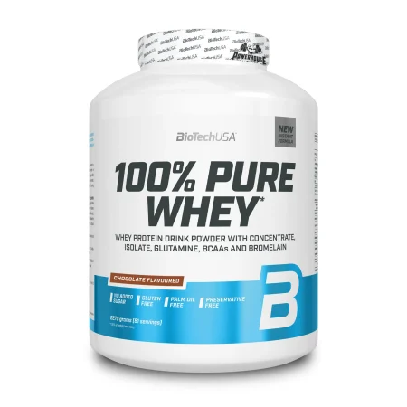 BioTechUSA 100% Pure Whey 2270g 81 Servings Powerhouse Suplementi MK