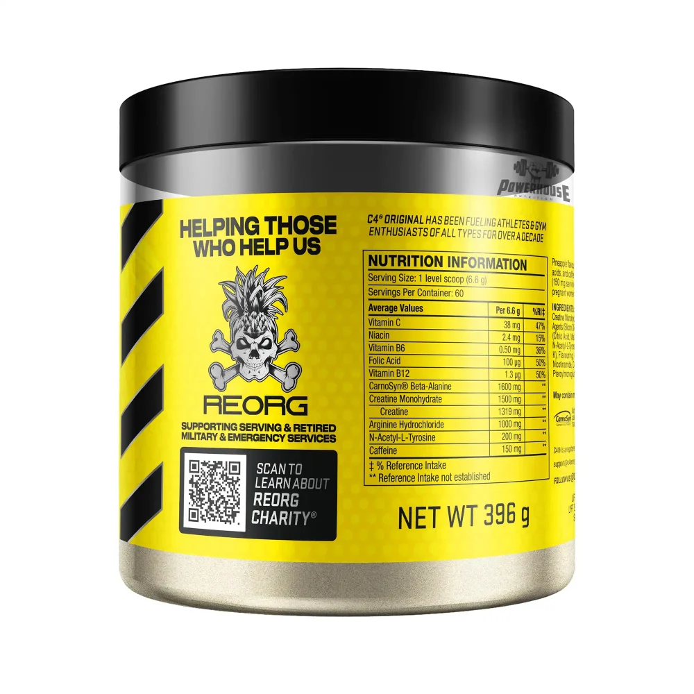 Cellucor C4 Original Pineapple Head 60 servings Nutrition Pre-Workout Suplementi MK