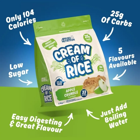 Applied Nutrition Cream of Rice 1kg Fitnes Suplementi Makedonija