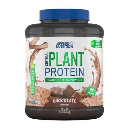 Applied Nutrition Critical Plant Protein Chocolate 1.8kg Vegan Supplements