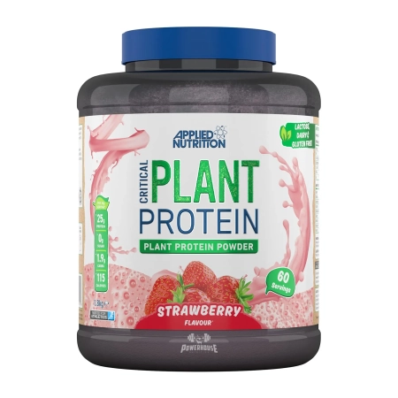 Applied Nutrition Critical Plant Protein Strawberry 1.8kg Vegan Supplements