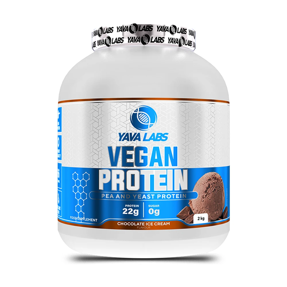 Yava Labs Vegan Protein Pea and Yeast Chocolate Ice Cream 2kg fitnes suplementi mk