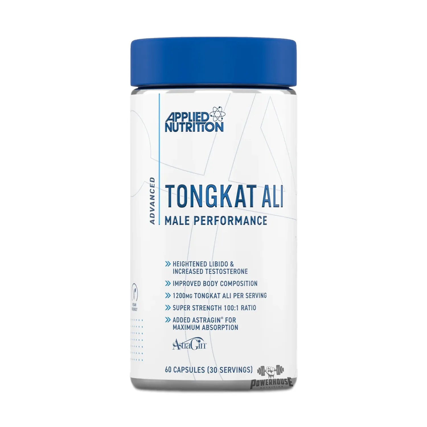 Applied Nutrition Tongkat-Ali-60-Capsules Powerhouse Suplementi MK