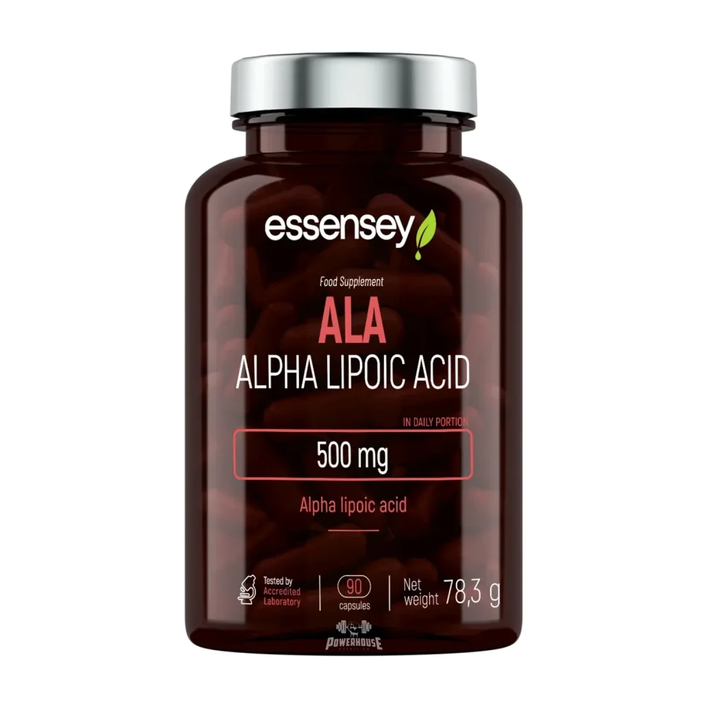 Essensey Ala Alpha Lipoic Acid 90 caps Powerhouse Supplements Macedonia