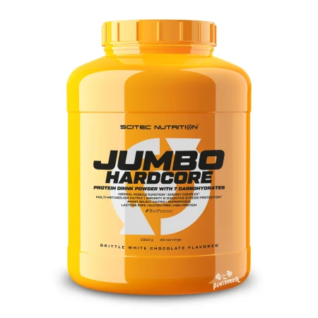 Scitec Nutrition Jumbo Hardcore Brittle White Chocolate 3060g Mass Gejner Powerhouse Suplementi MK