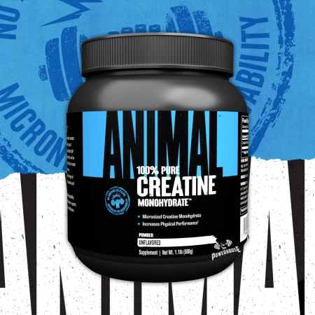 Universal Animal 100% Pure Creatin Monohydrate Powder Unflavored 500g Kreatin MK