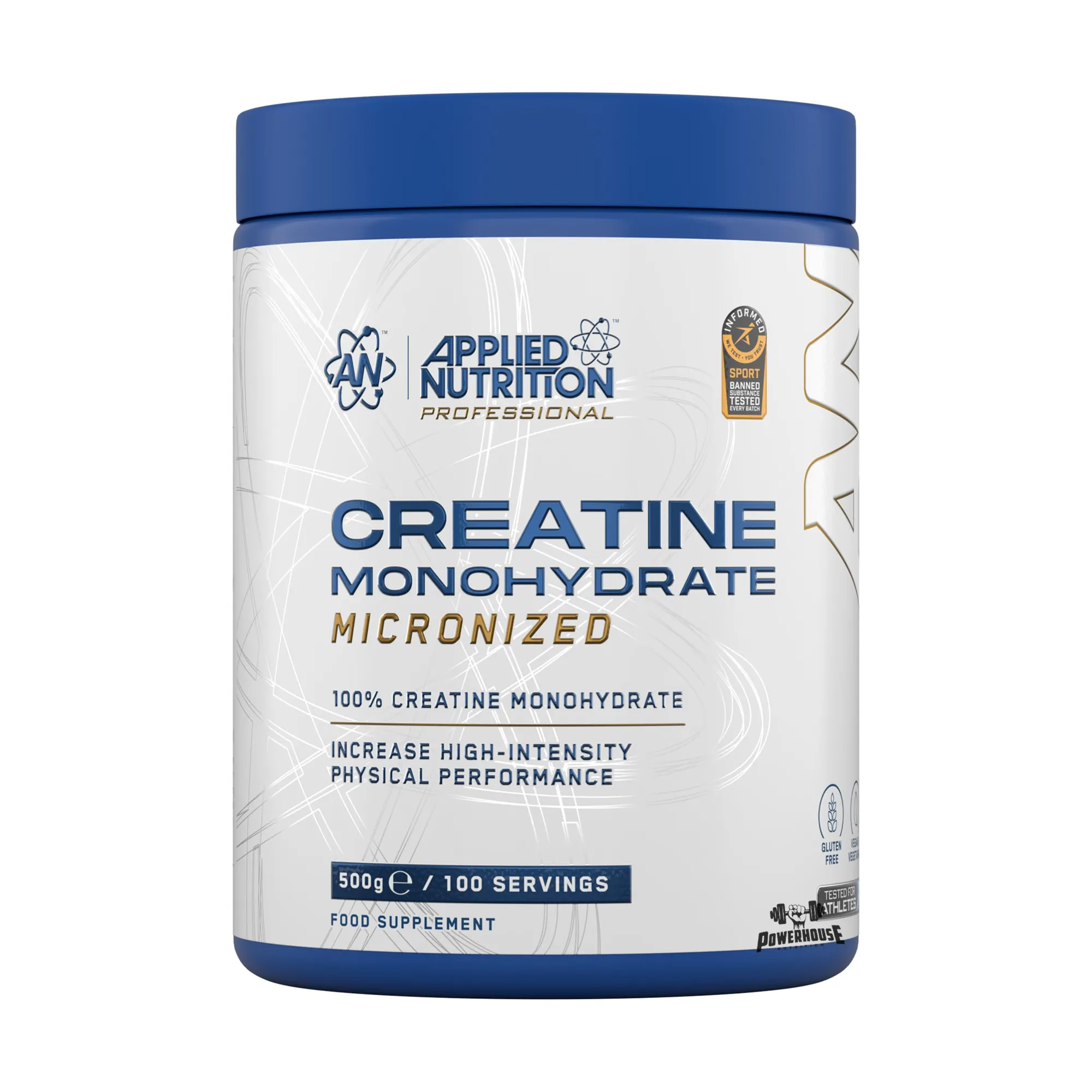Applied Nutrition Creatine Monohydrate Micronized 500g kreatin mk