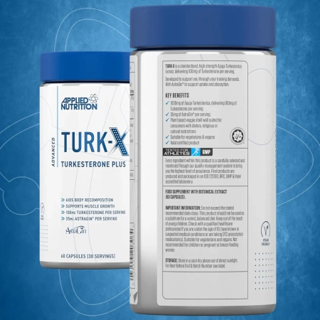Applied Nutrition Turk-X Turkesterone Plus, 60 caps Testo Busteri MK
