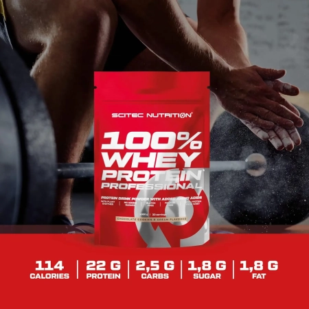 Scitec Nutrition 100% Whey Professional Protein 1000g Powerhouse Nutrition Suplementi MK