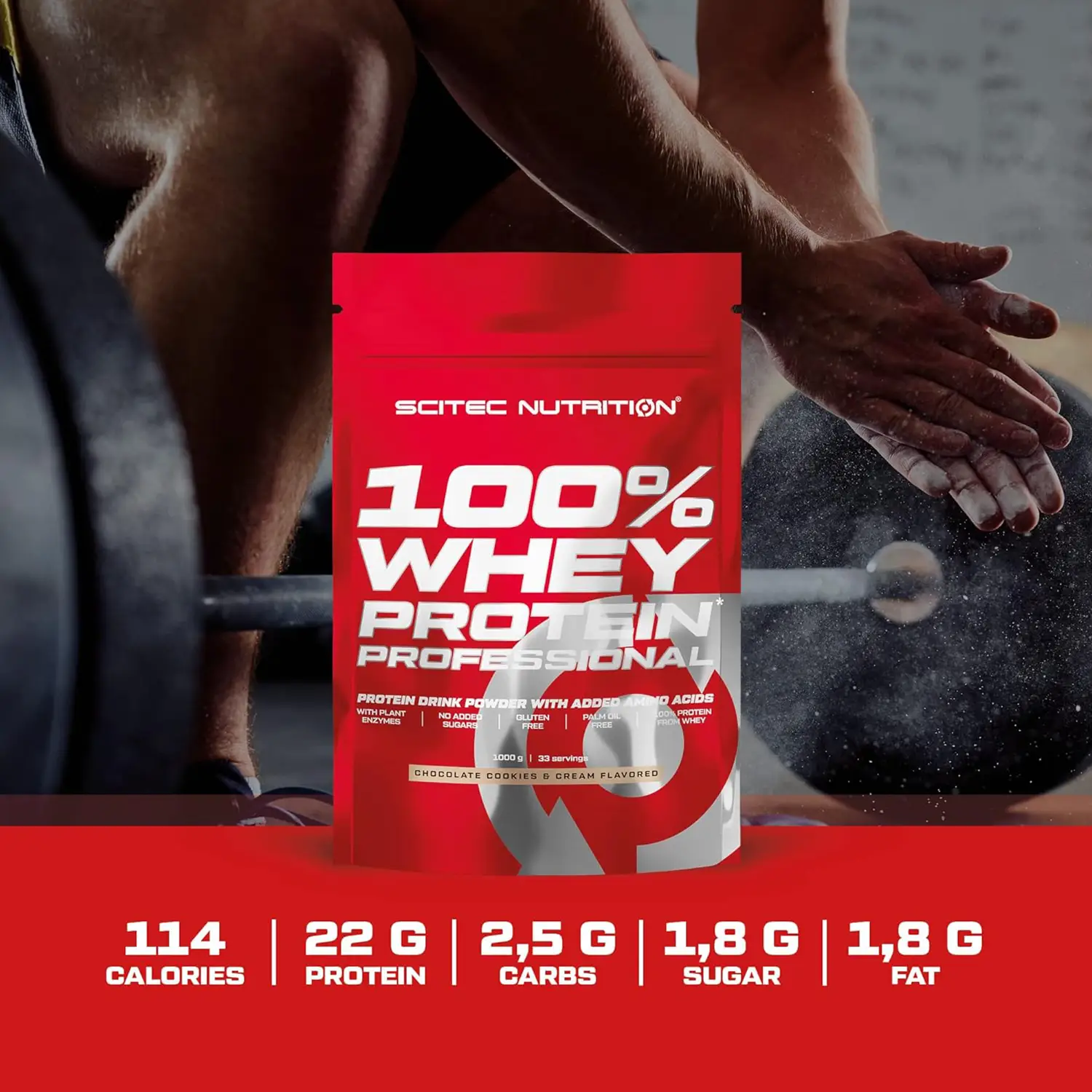 Scitec Nutrition 100% Whey Professional Protein 1000g Powerhouse Nutrition Suplementi MK