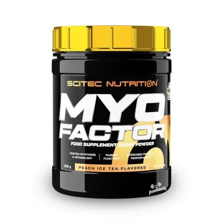 Scitec Nutrition MyoFactor Peach Ice Tea 285g Dodatok vo ishranata so kreatin suplementi MK