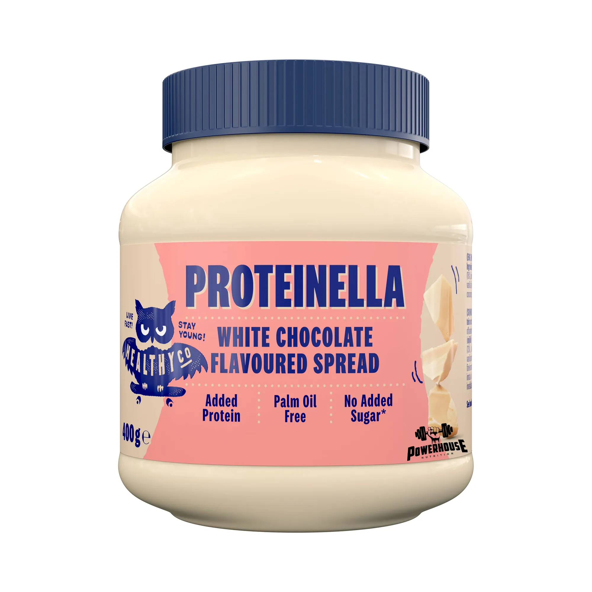 Proteinella White Chocolate Flavoured Spread 400g Powerhouse Suplementi Makedonija