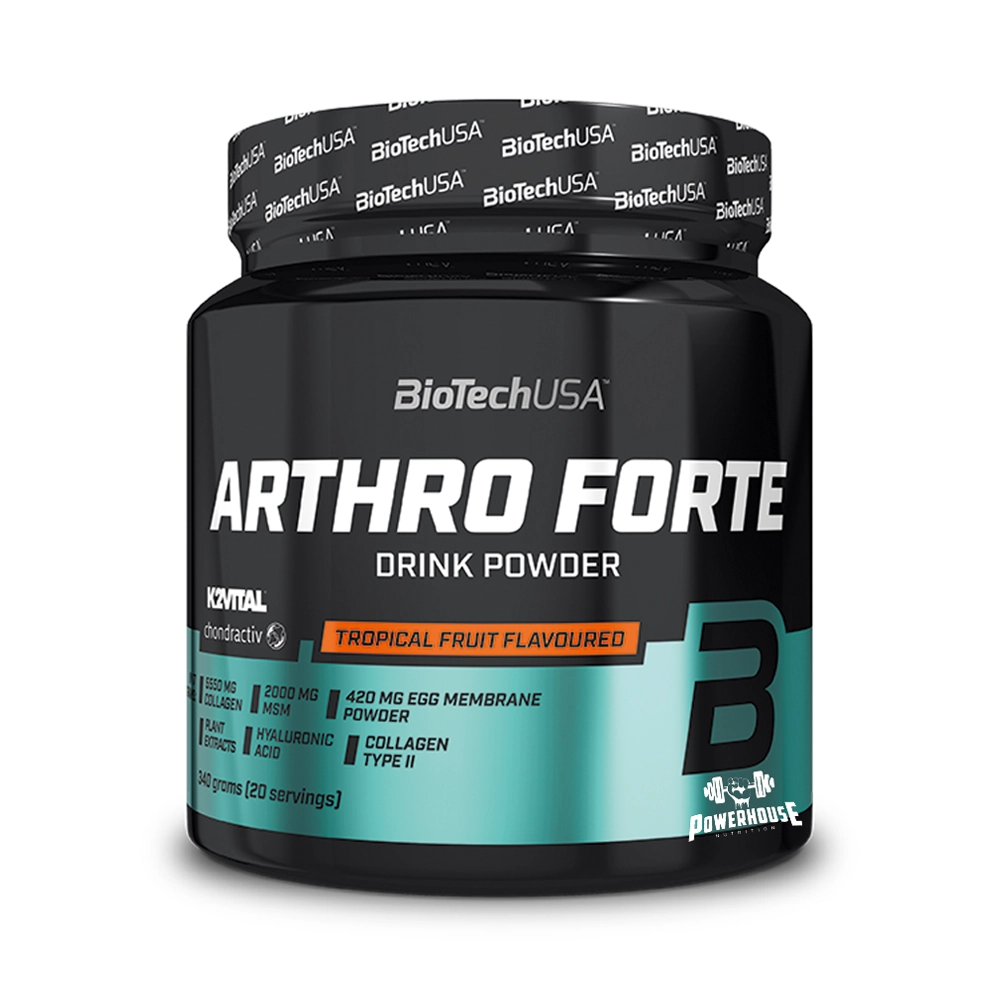 Biotech USA Arthro Forte Drink Powder Tropical Fruit 340g Powerhouse Nutrition Kolageni MK