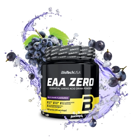 Biotech USA EAA Zero Blue Grape 350g Esencialni Amino kiselini vo prav Suplementi MK